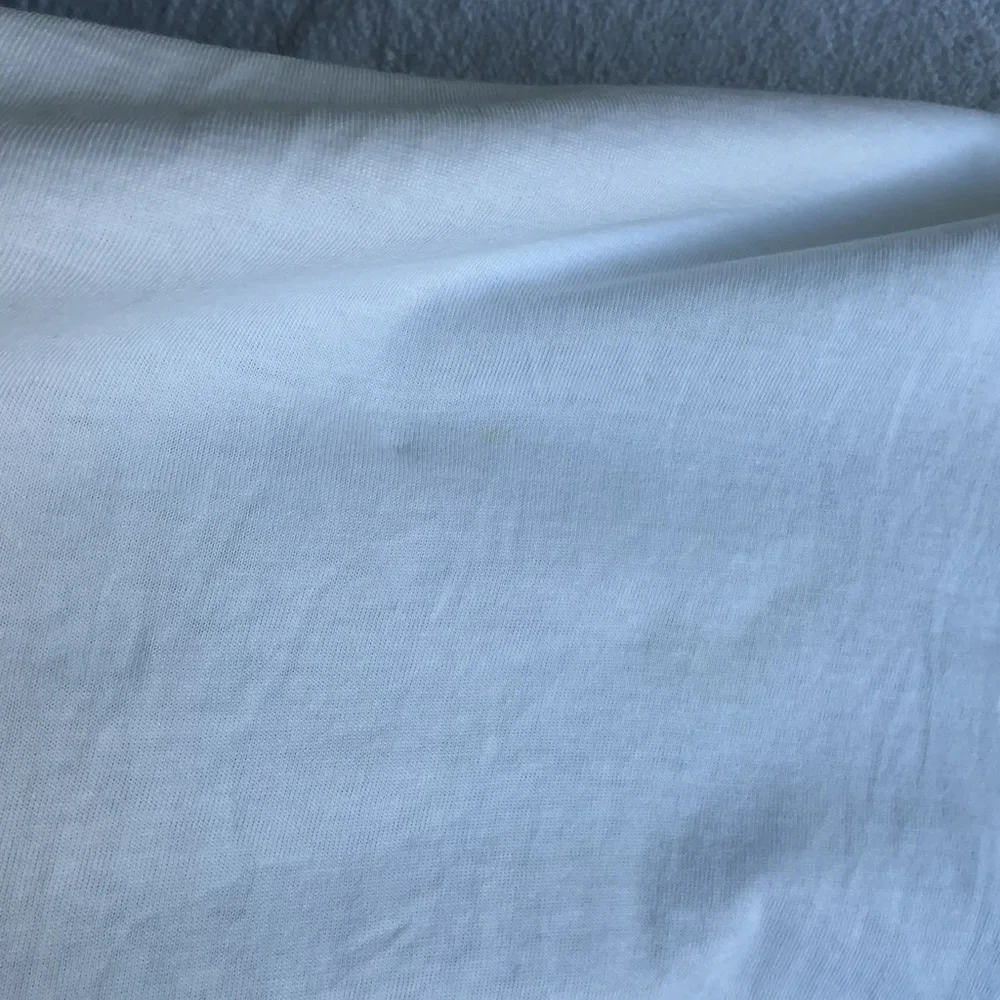Zara White Short Sleeve Tee Sz M